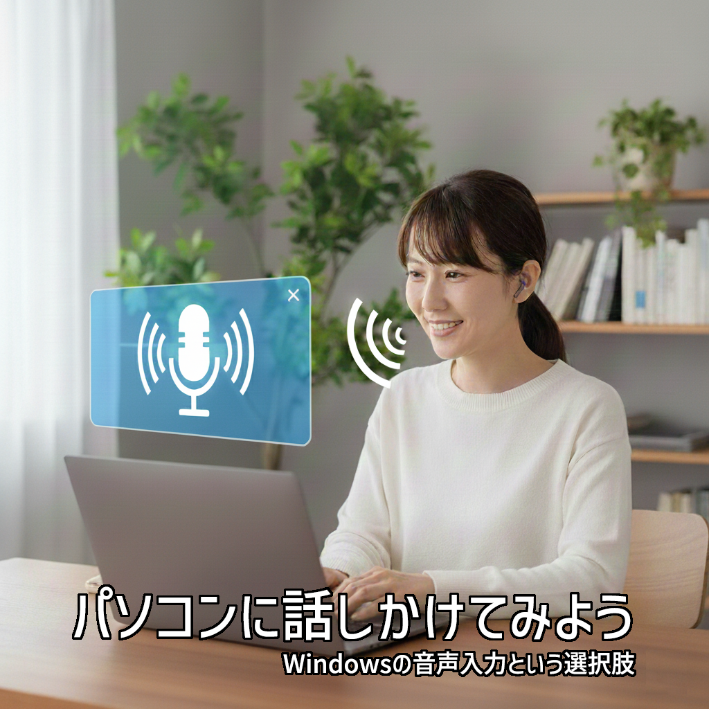 Windowsの音声入力