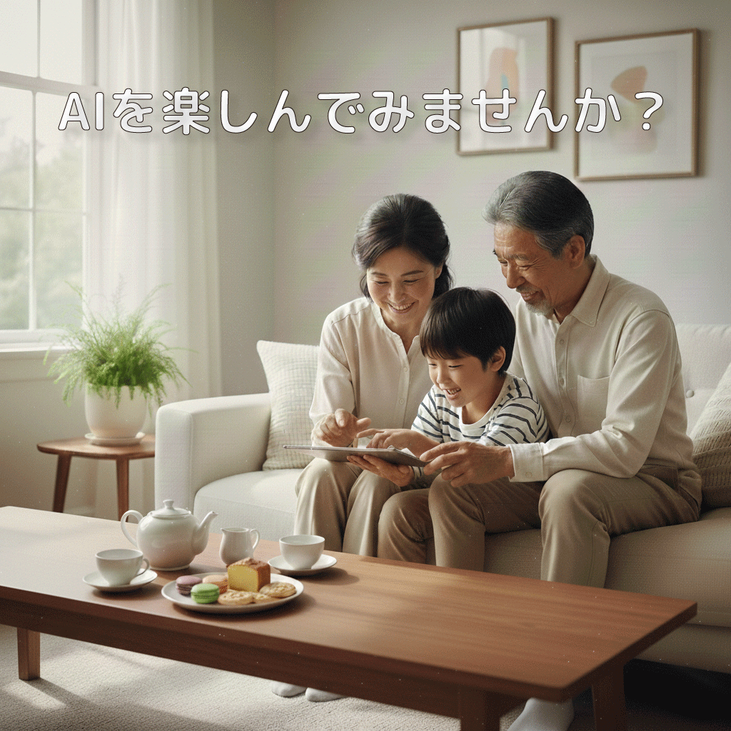 AIを楽しんでみよう